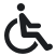 Icona cadira de rodes